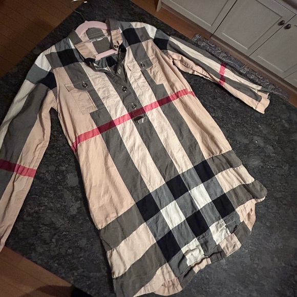 🦁 Burberry Toddler Nova Check Dress